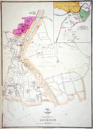 /data/Maps/City and Town Maps/THE RESIDENCY, PALACE AND OF LUCKNOW (CITY OF LUCKNOW).jpg